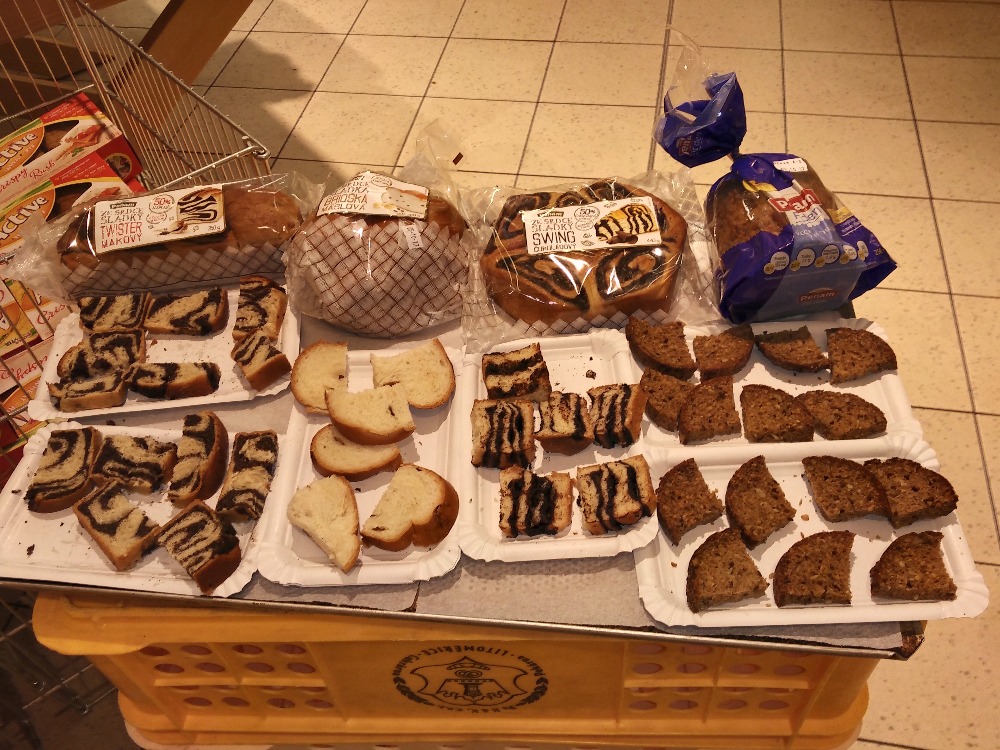 Promamers per la degustazione di pasticceria Penam Plzeň